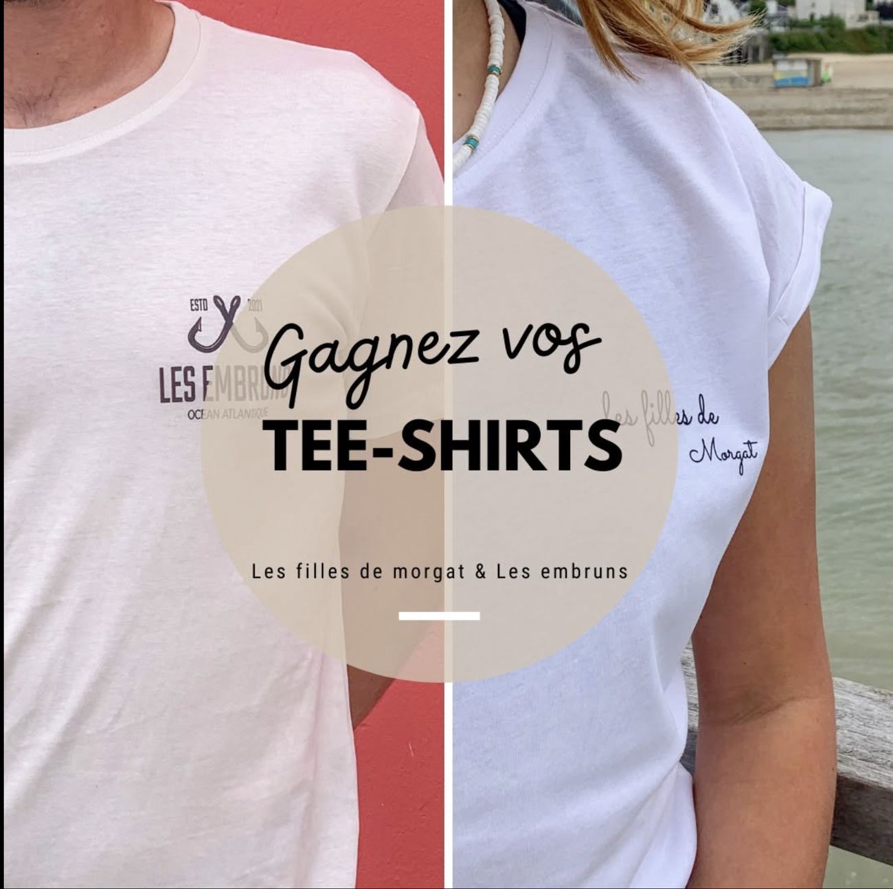 Jeu concours tee-shirts, My Frip